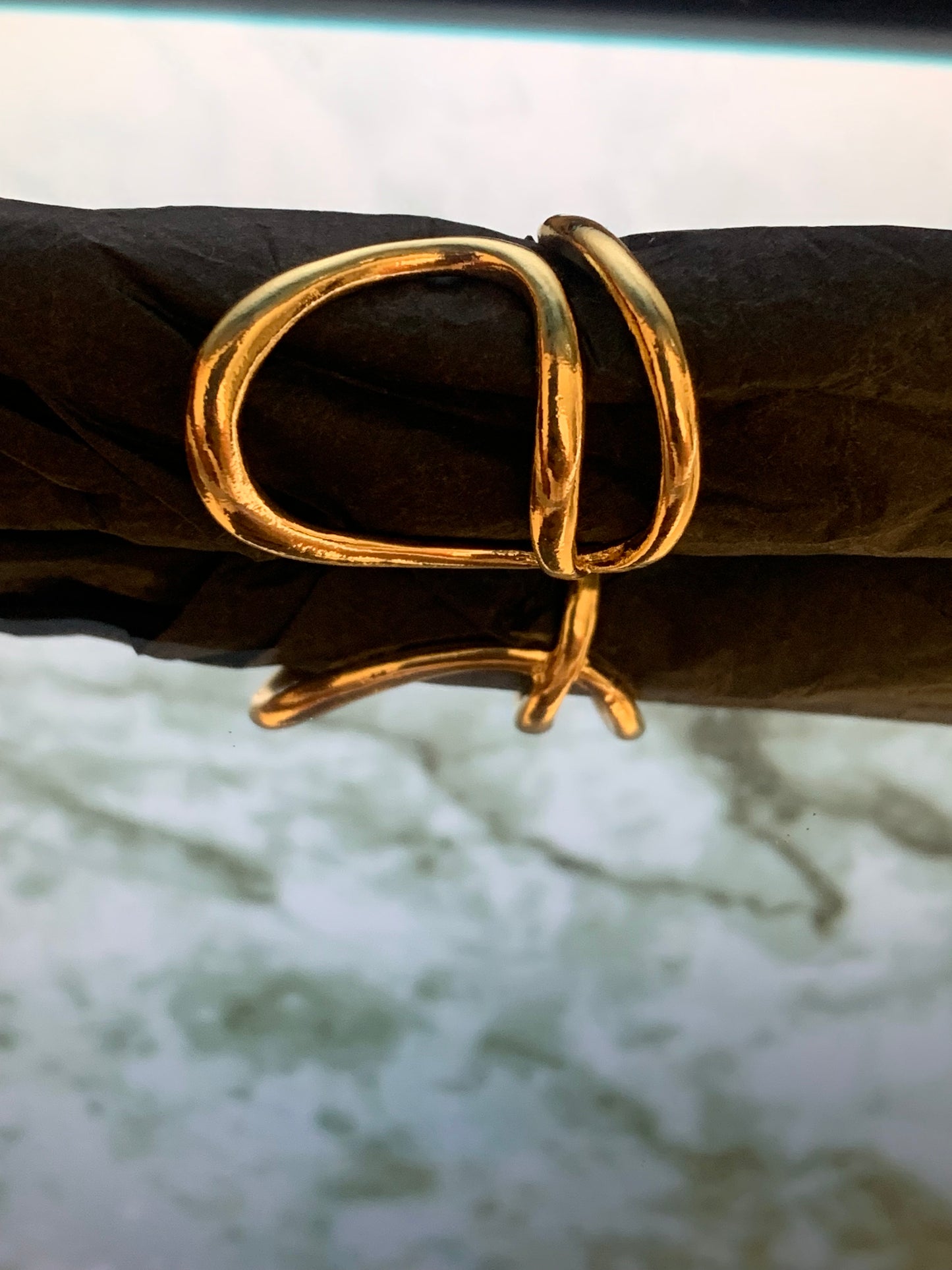 Wrappa Gold-Plated Ring