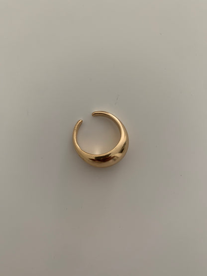 C-note Gold-Plated Ring | Stackable & Versatile